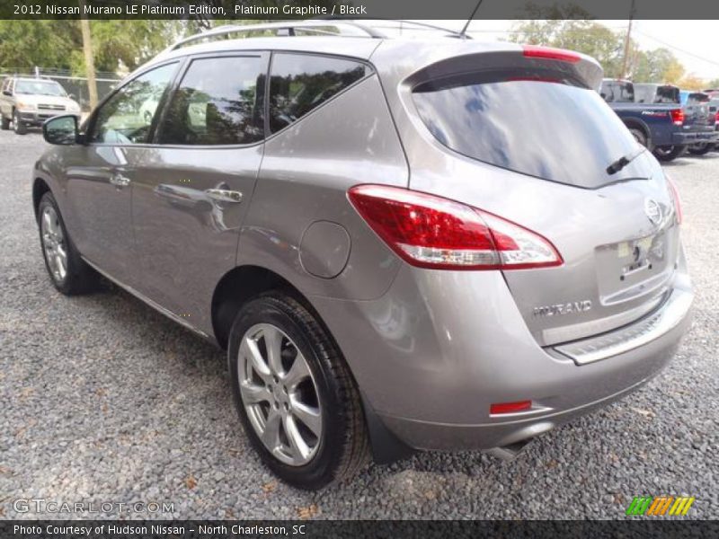 Platinum Graphite / Black 2012 Nissan Murano LE Platinum Edition