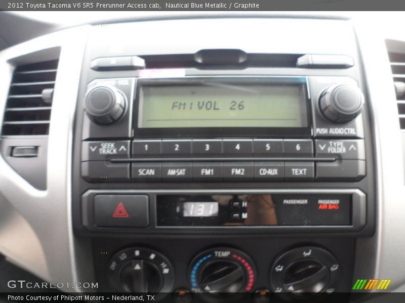 Nautical Blue Metallic / Graphite 2012 Toyota Tacoma V6 SR5 Prerunner Access cab