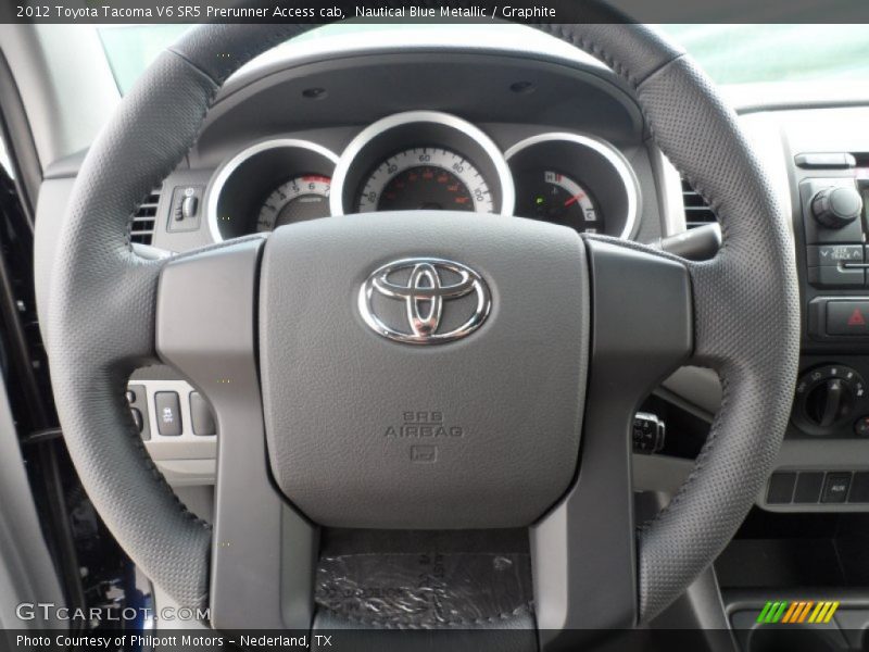 Nautical Blue Metallic / Graphite 2012 Toyota Tacoma V6 SR5 Prerunner Access cab