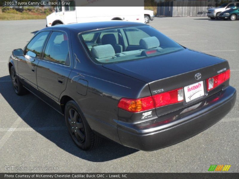 Black / Gray 2001 Toyota Camry CE