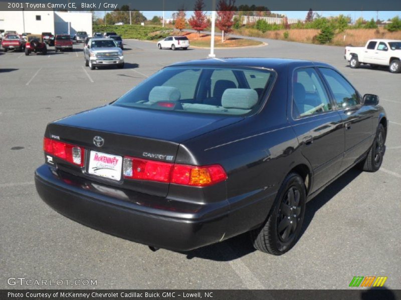 Black / Gray 2001 Toyota Camry CE