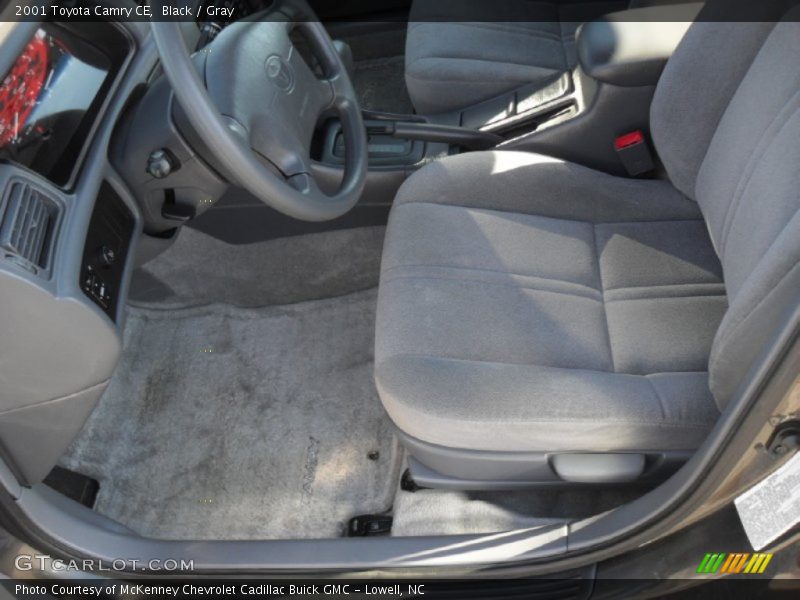 Black / Gray 2001 Toyota Camry CE