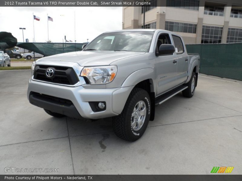 Silver Streak Mica / Graphite 2012 Toyota Tacoma V6 TRD Prerunner Double Cab