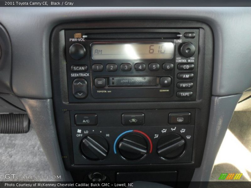 Black / Gray 2001 Toyota Camry CE
