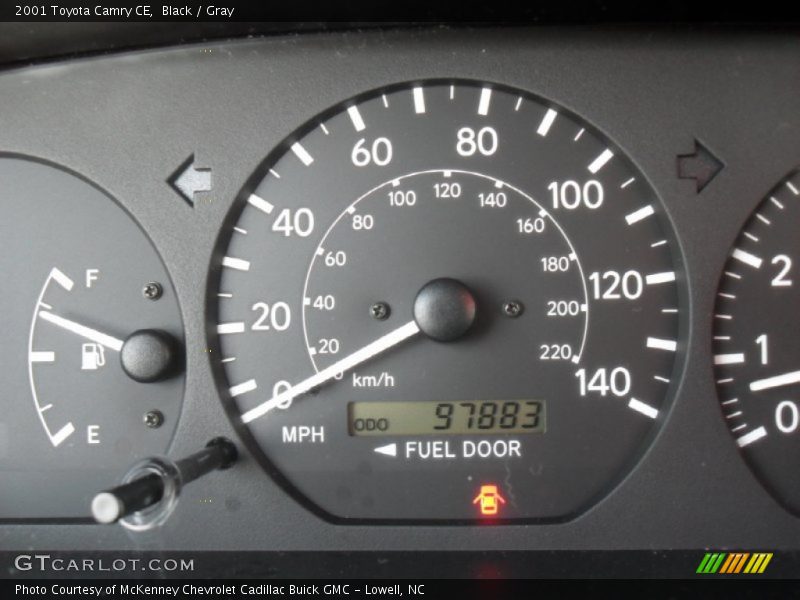 Black / Gray 2001 Toyota Camry CE