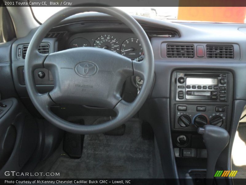 Black / Gray 2001 Toyota Camry CE