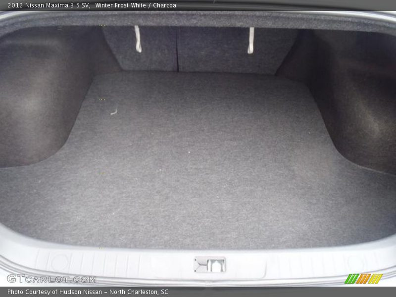 Winter Frost White / Charcoal 2012 Nissan Maxima 3.5 SV