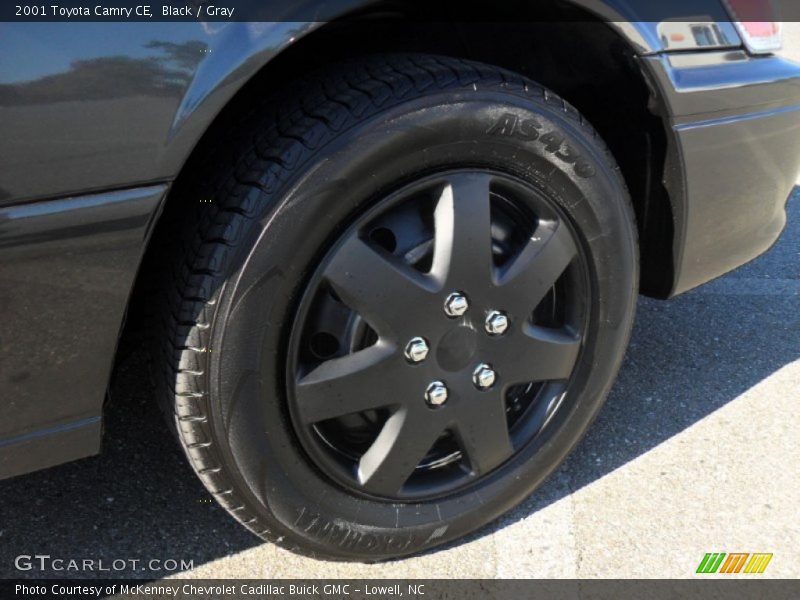 Black / Gray 2001 Toyota Camry CE