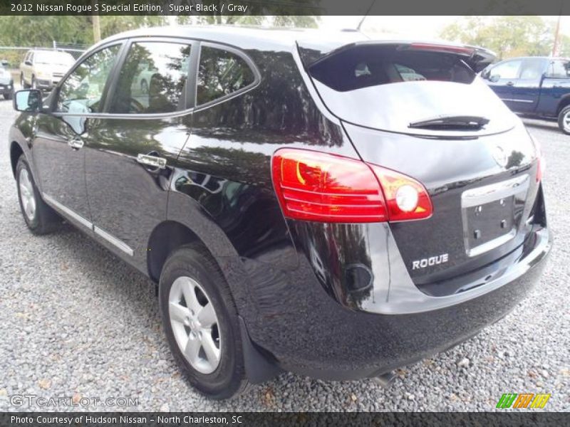Super Black / Gray 2012 Nissan Rogue S Special Edition