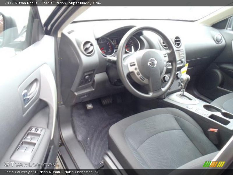 Super Black / Gray 2012 Nissan Rogue S Special Edition