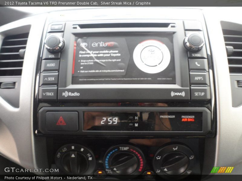Silver Streak Mica / Graphite 2012 Toyota Tacoma V6 TRD Prerunner Double Cab