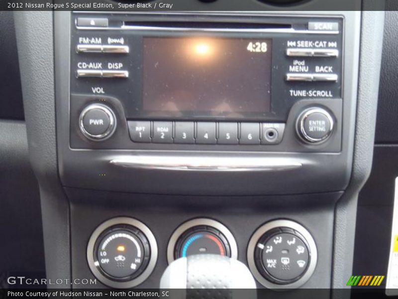 Super Black / Gray 2012 Nissan Rogue S Special Edition