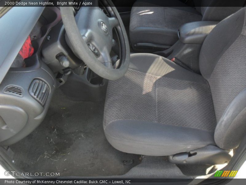 Bright White / Agate 2000 Dodge Neon Highline