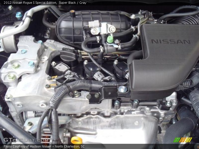 Super Black / Gray 2012 Nissan Rogue S Special Edition