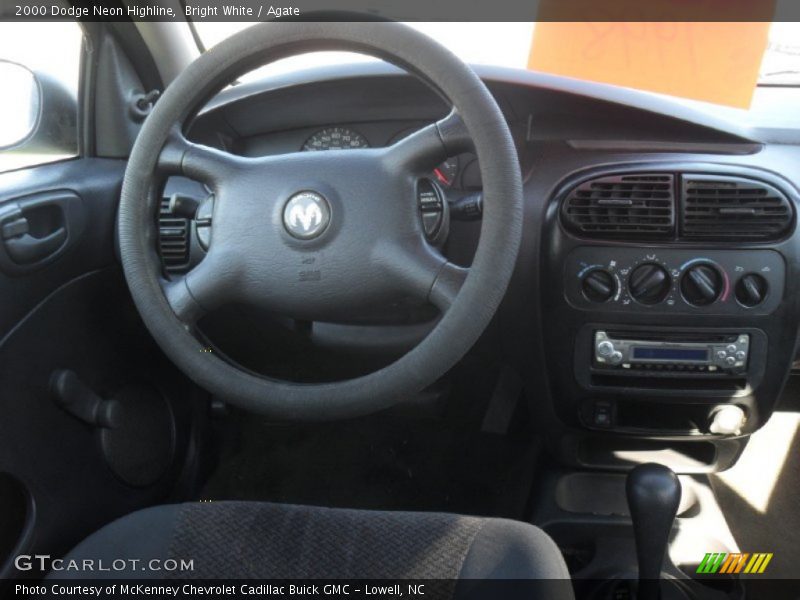 Bright White / Agate 2000 Dodge Neon Highline