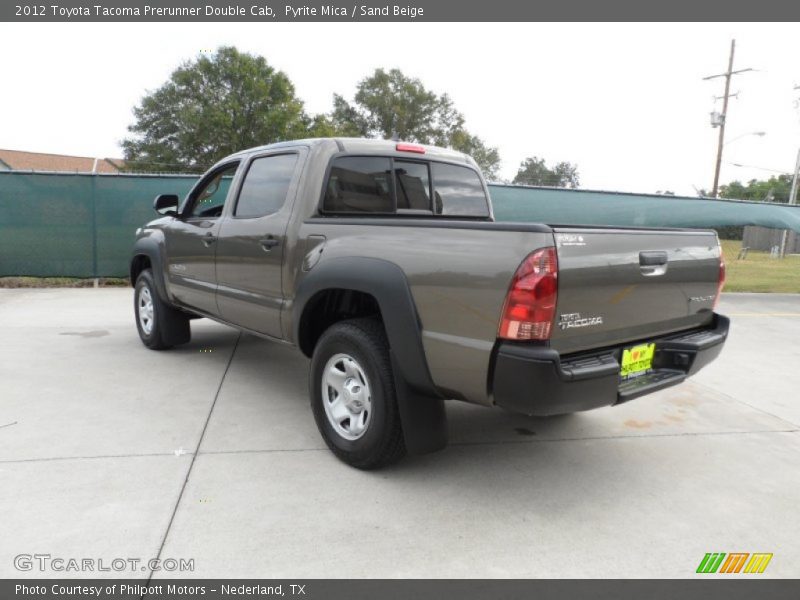 Pyrite Mica / Sand Beige 2012 Toyota Tacoma Prerunner Double Cab