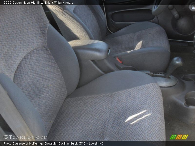 Bright White / Agate 2000 Dodge Neon Highline