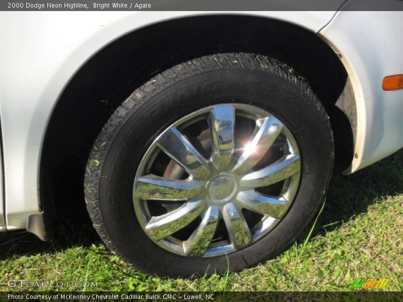 Bright White / Agate 2000 Dodge Neon Highline