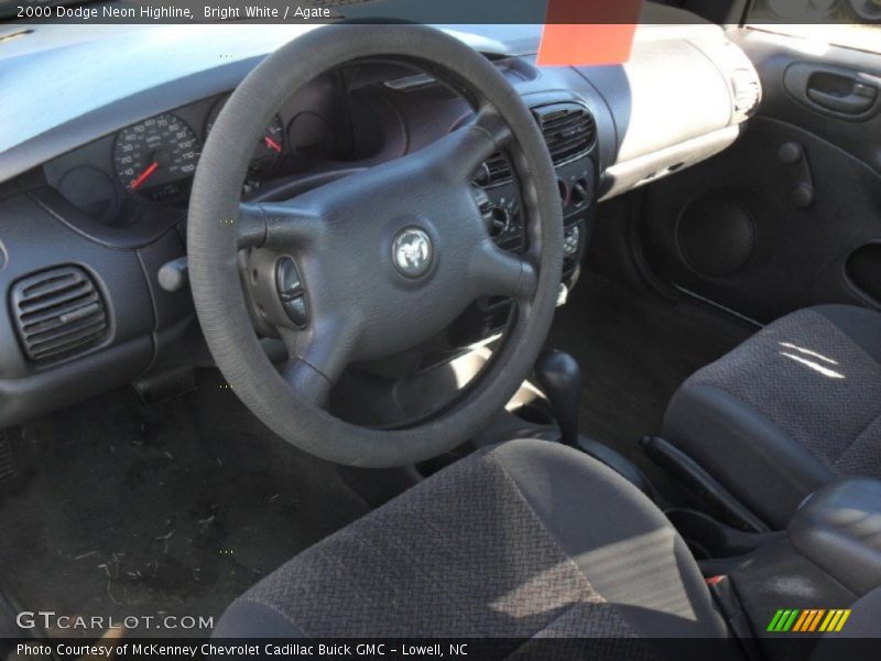 Bright White / Agate 2000 Dodge Neon Highline