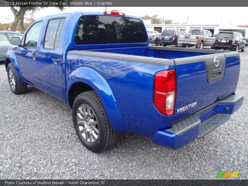 Metallic Blue / Graphite 2012 Nissan Frontier SV Crew Cab