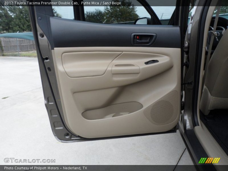 Pyrite Mica / Sand Beige 2012 Toyota Tacoma Prerunner Double Cab