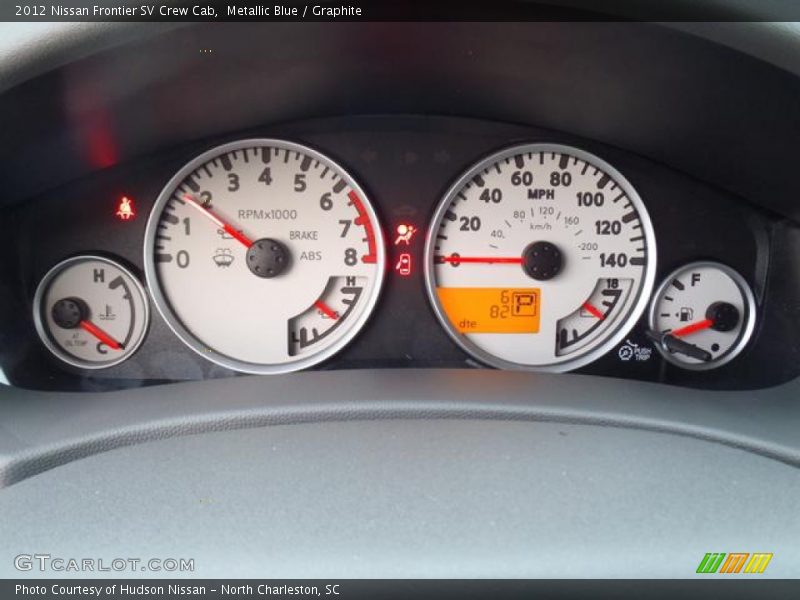  2012 Frontier SV Crew Cab SV Crew Cab Gauges