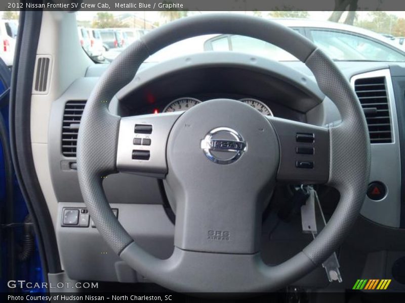 Metallic Blue / Graphite 2012 Nissan Frontier SV Crew Cab