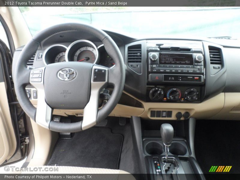 Dashboard of 2012 Tacoma Prerunner Double Cab