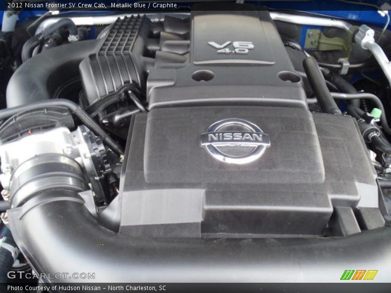 Metallic Blue / Graphite 2012 Nissan Frontier SV Crew Cab