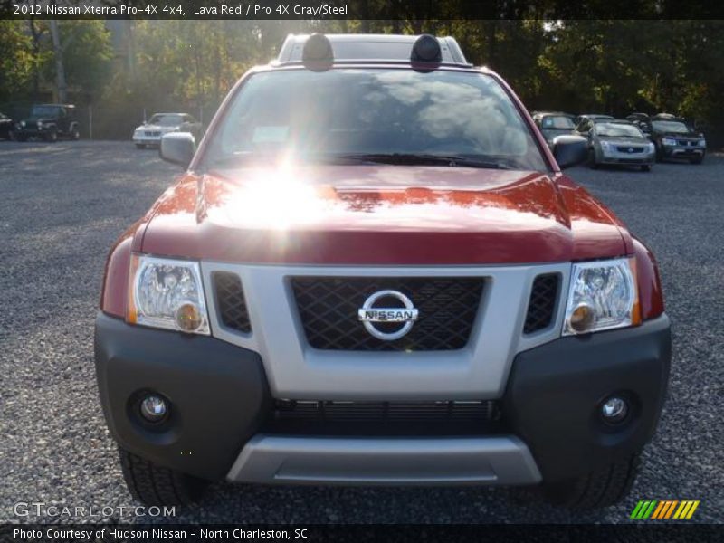 Lava Red / Pro 4X Gray/Steel 2012 Nissan Xterra Pro-4X 4x4