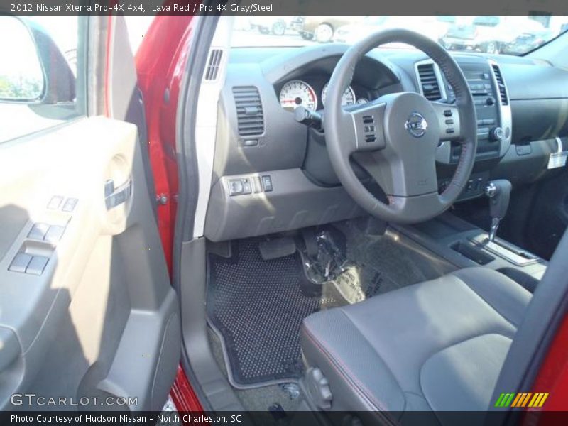  2012 Xterra Pro-4X 4x4 Pro 4X Gray/Steel Interior