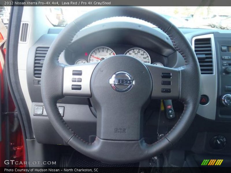 Lava Red / Pro 4X Gray/Steel 2012 Nissan Xterra Pro-4X 4x4