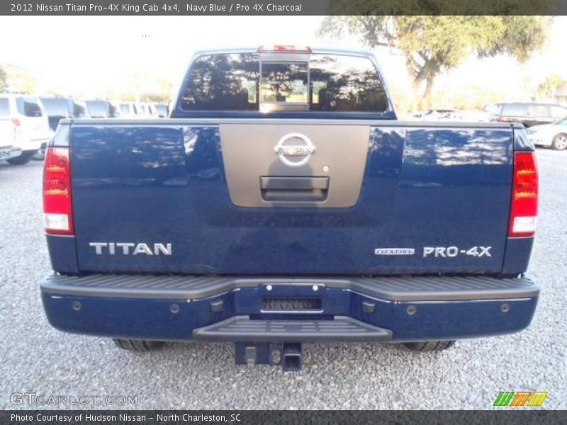 Navy Blue / Pro 4X Charcoal 2012 Nissan Titan Pro-4X King Cab 4x4