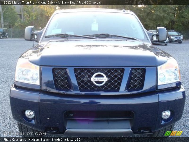 Navy Blue / Pro 4X Charcoal 2012 Nissan Titan Pro-4X King Cab 4x4