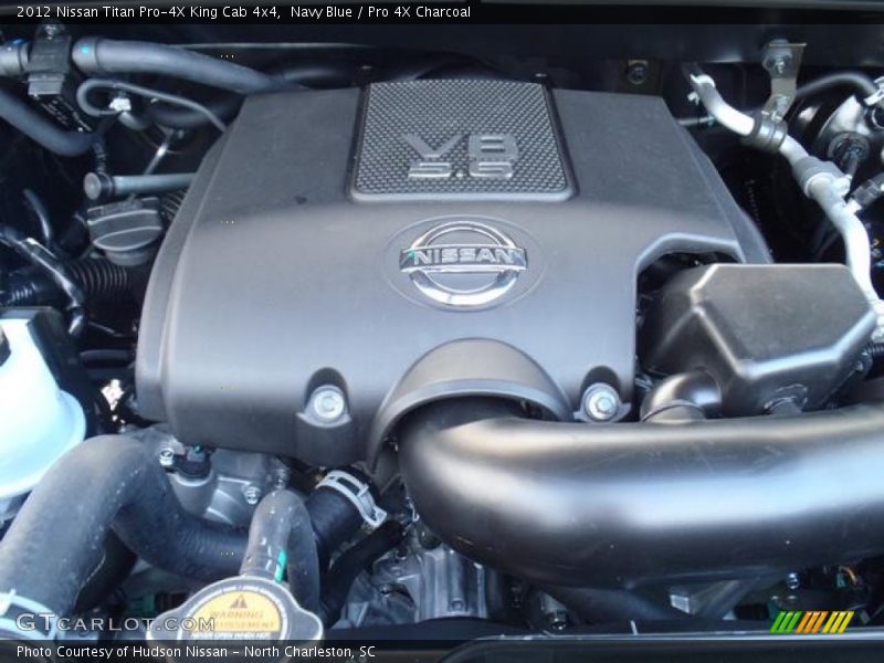 Navy Blue / Pro 4X Charcoal 2012 Nissan Titan Pro-4X King Cab 4x4