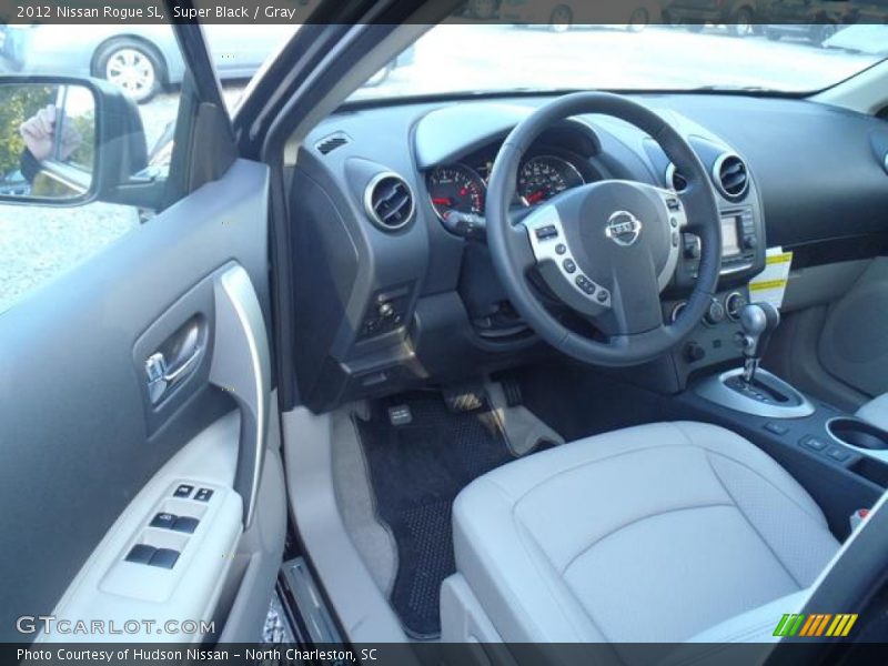  2012 Rogue SL Gray Interior