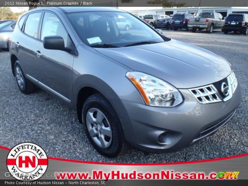 Platinum Graphite / Black 2012 Nissan Rogue S