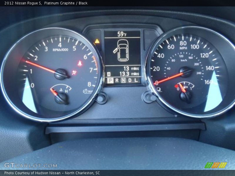  2012 Rogue S S Gauges