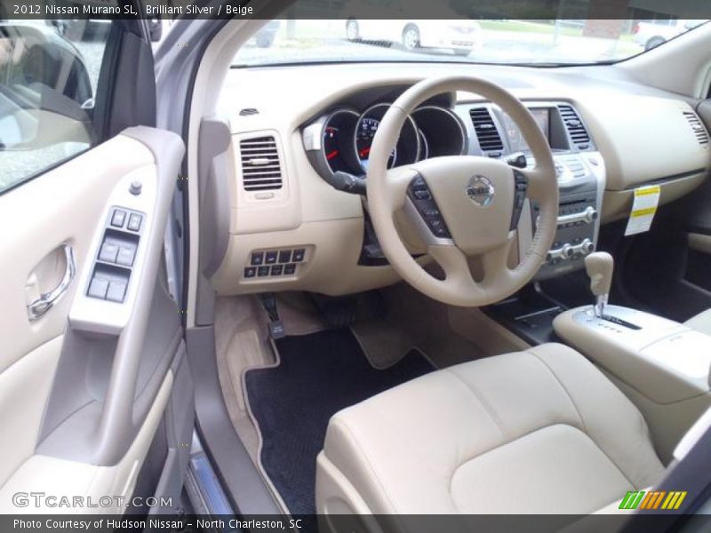  2012 Murano SL Beige Interior