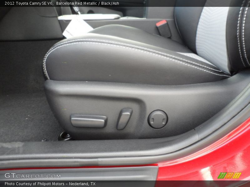 Barcelona Red Metallic / Black/Ash 2012 Toyota Camry SE V6