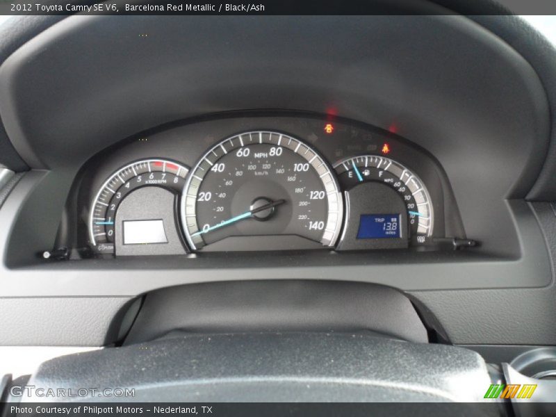  2012 Camry SE V6 SE V6 Gauges