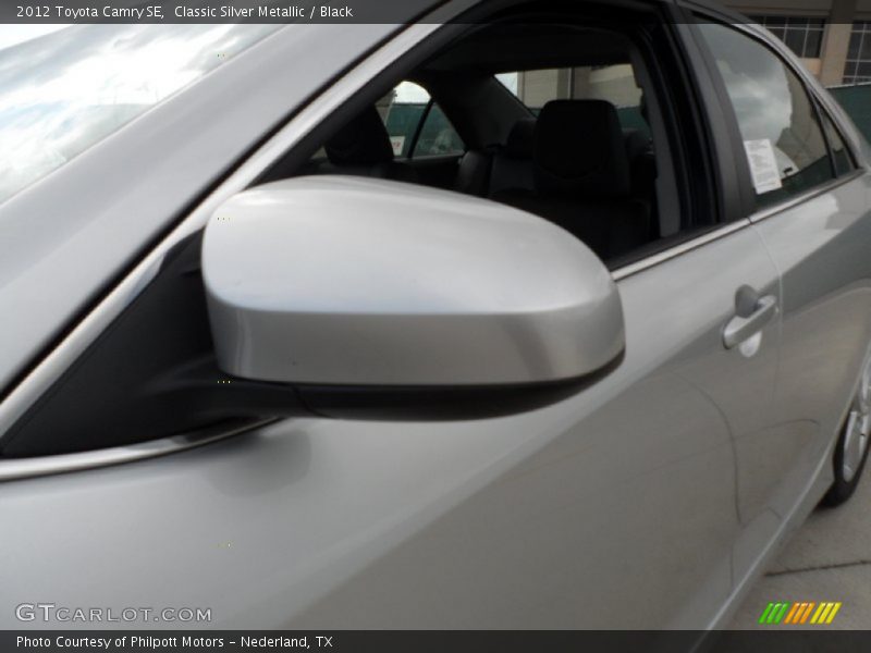 Classic Silver Metallic / Black 2012 Toyota Camry SE