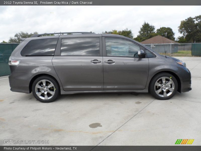  2012 Sienna SE Predawn Gray Mica