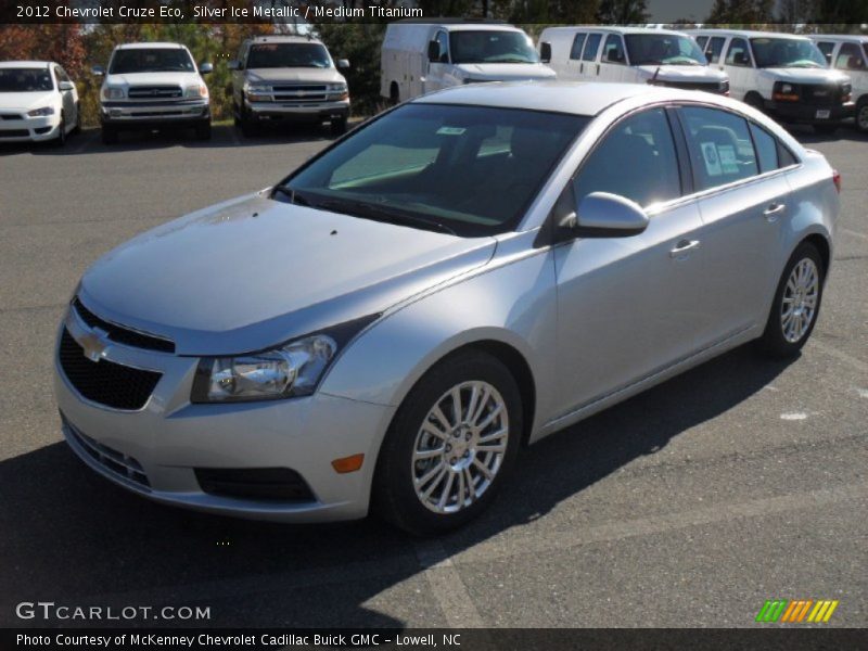 Silver Ice Metallic / Medium Titanium 2012 Chevrolet Cruze Eco