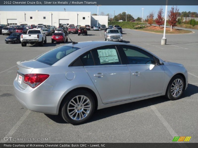 Silver Ice Metallic / Medium Titanium 2012 Chevrolet Cruze Eco