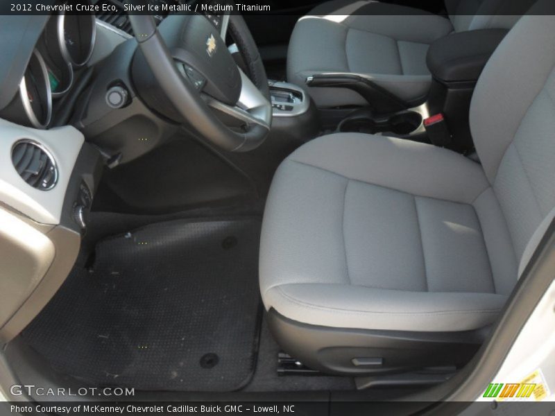 Silver Ice Metallic / Medium Titanium 2012 Chevrolet Cruze Eco