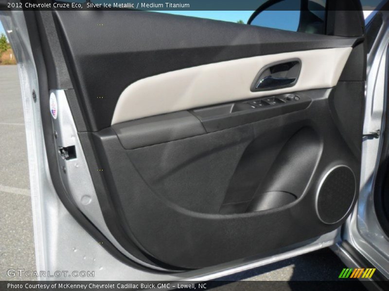 Silver Ice Metallic / Medium Titanium 2012 Chevrolet Cruze Eco