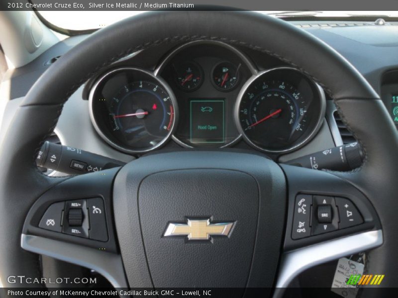 Silver Ice Metallic / Medium Titanium 2012 Chevrolet Cruze Eco