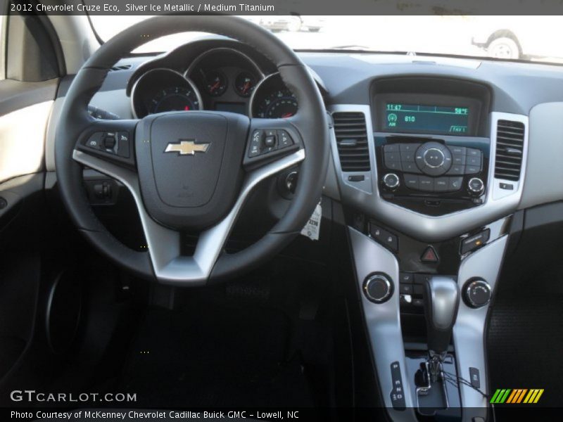 Silver Ice Metallic / Medium Titanium 2012 Chevrolet Cruze Eco