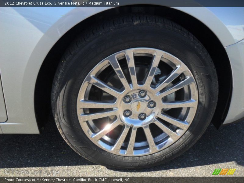 Silver Ice Metallic / Medium Titanium 2012 Chevrolet Cruze Eco